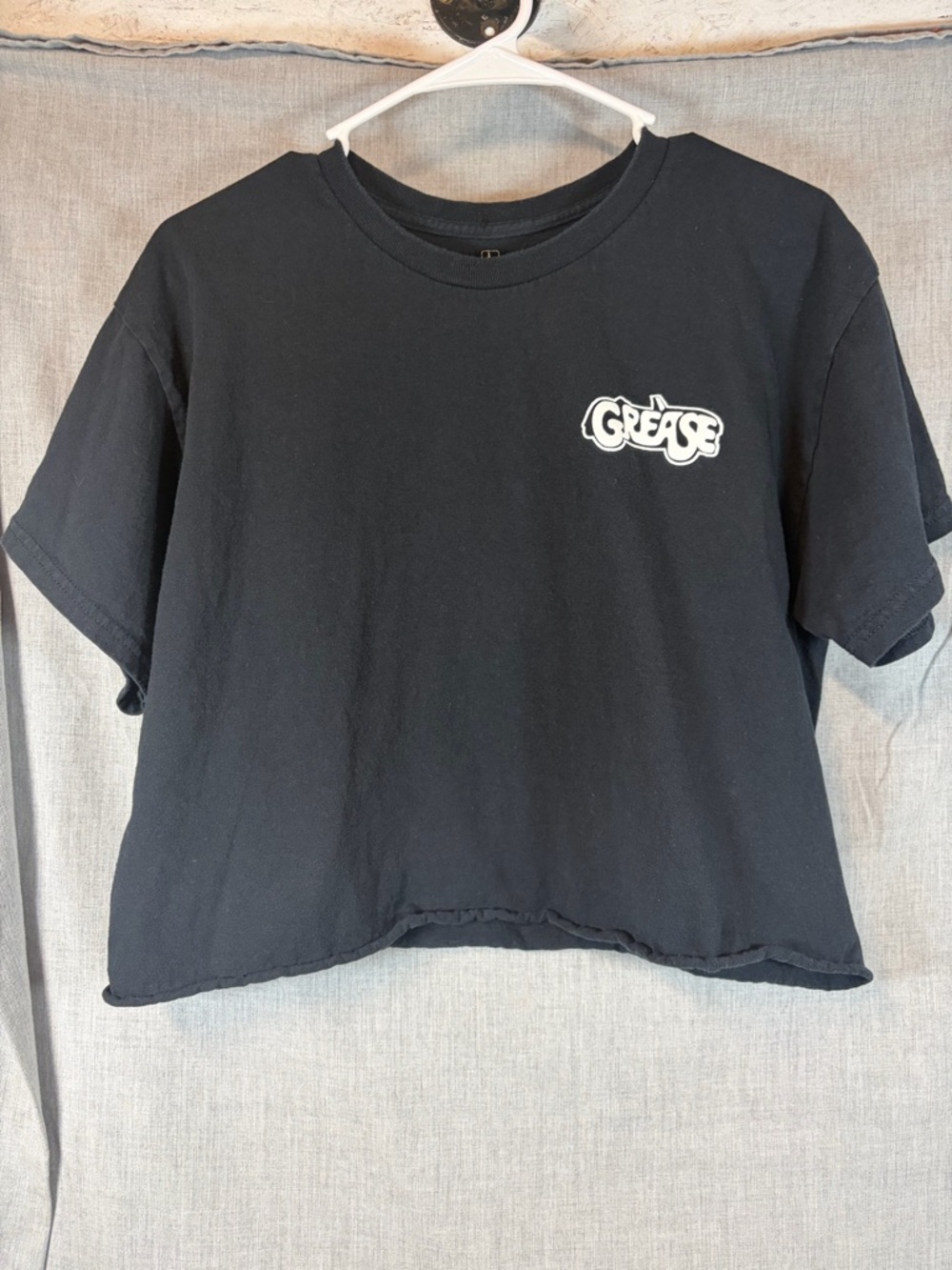 Grease Movie T Birds Cropped Tee